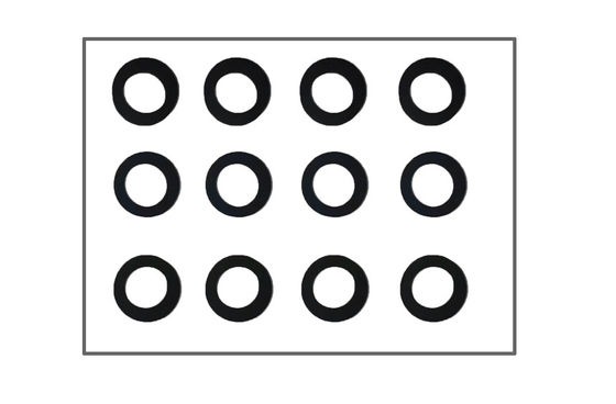 Ο σφραγισμένος φακός που σκιάζει τον τεμαχίζοντας αφρό εφαρμόζεται στη κάμερα