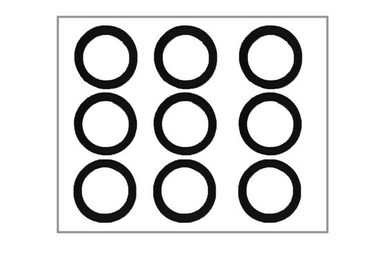 Ο σφραγισμένος φακός που σκιάζει τον τεμαχίζοντας αφρό εφαρμόζεται στη κάμερα